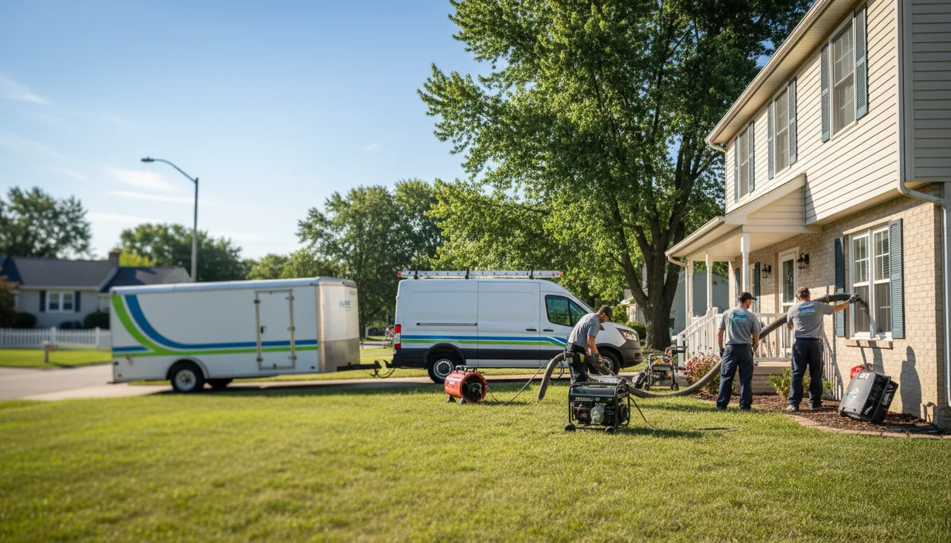 Flooded Basement Restoration And Cleanup With Repair in Mancelona, MI near me